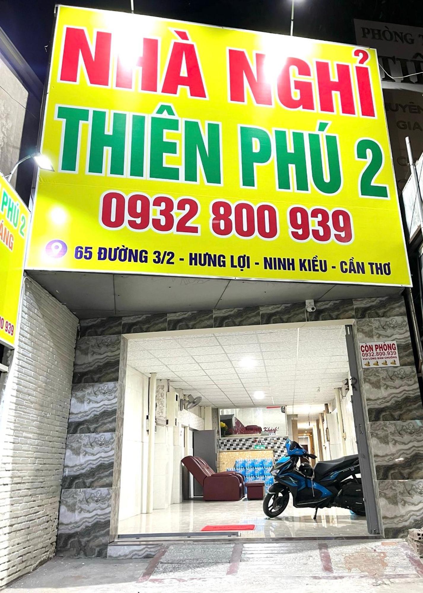Nha Nghi Thien Phu 2 Hotell Cai Rang Eksteriør bilde